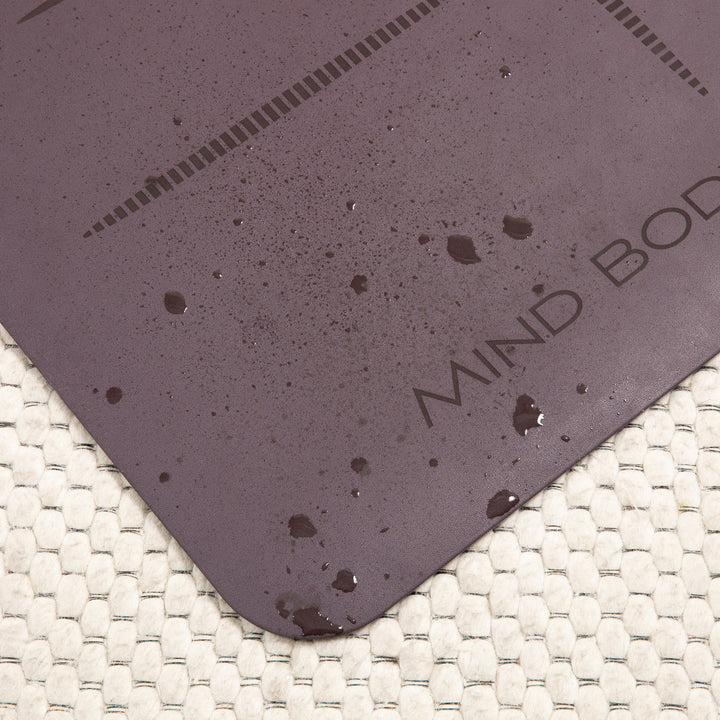 MIND BODY AND SPIRIT Yoga Mat Set - Midnight Purple