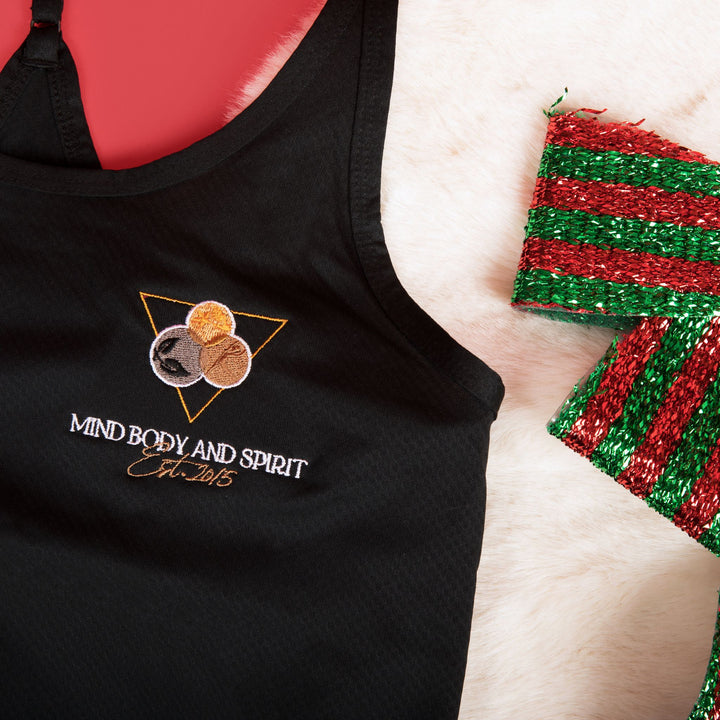 MIND BODY AND SPIRIT Fitness Tank (Branded Corporate Promotional Apparel)